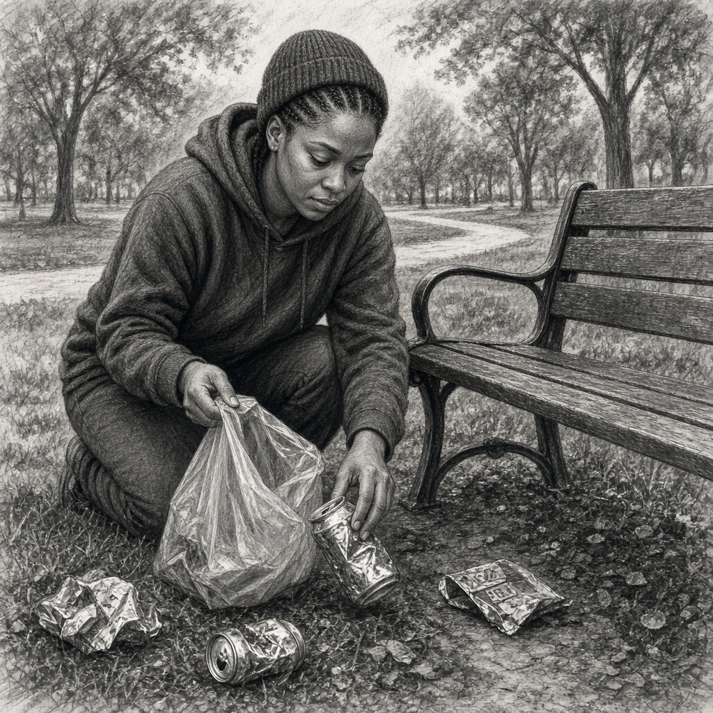 Today’s Karmic Workout: Pick Up Someone Else’s Litter